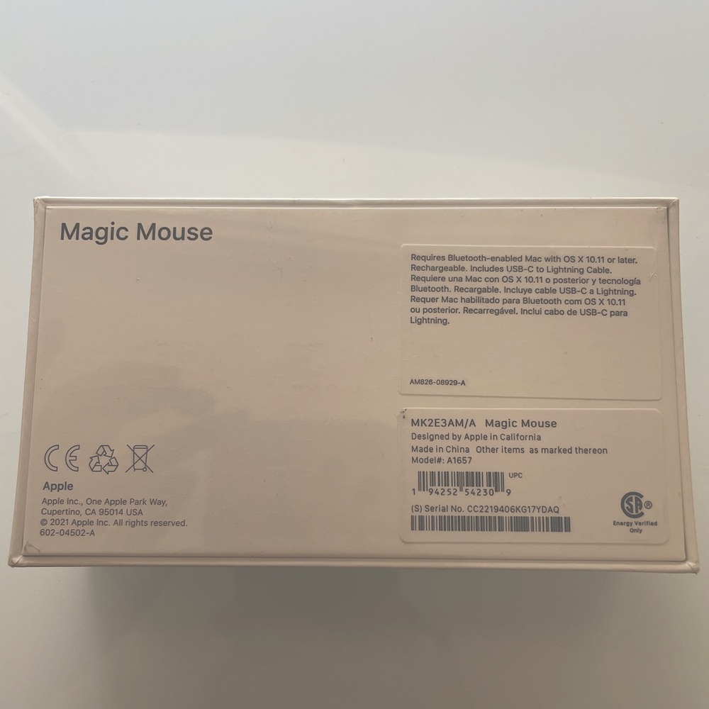 Apple Magic Mouse - Picture 2 of 2